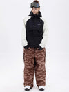 Freestyle-Skianzug für Damen im Bergtarn-Look – Bomberjacke & Baggy-Hose-Set