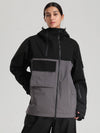 Gsou Snow Terrain Flow FlexZip Hybrid Cargo Snowboardjacke für Damen