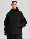 Gsou Snow Damen-Snowboardjacke im urbanen Stil, Pullover-Anorak, Snowboardjacke