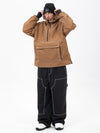 Mountain Vibe Pulloverjacke für Herren & Urban Freerider Baggy-Schneehose Set