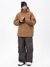 Chill Reflective Snowsuit für Herren zum Nachtskifahren – Set aus Bergjacke und Streetstorm Baggy Pants