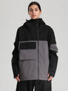 Gsou Snow Terrain Flow FlexZip Hybrid Cargo Snowboardjacke für Damen