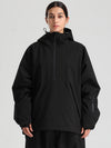 Gsou Snow Damen-Snowboardjacke im urbanen Stil, Pullover-Anorak, Snowboardjacke