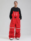 Gsou Snow Mountain Chill Freestyle Baggy Snowboard-Bibs für Damen