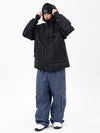 Chill Reflective Snowsuit für Herren zum Nachtskifahren – Set aus Bergjacke und Streetstorm Baggy Pants