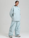 Gsou Snow Damen-Pullover-Anorak, strapazierfähig, Bergflauschig, Baggy-Schneeanzug