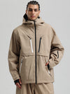 Gsou Snow Herren Langlebige Mountain Pro Winter Funktions-Cargo-Schneejacke