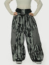 Wild Motion Damen-Schneehose mit mehreren Taschen, reflektierendem Farbblock-Design und extraweitem Sitz