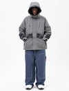 Chillform Herren-Schneeanzug mit reflektierendem Tarnmuster – Glow Trail Jacke mit Freerider Baggy Schneehose