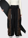 Wild Motion Damen-Schneehose mit reflektierendem Farbblock-Design und extra weitem Schnitt
