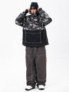 Mountain Vibe Pulloverjacke für Herren & Urban Freerider Baggy-Schneehose Set