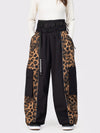 Wild Motion Damen-Schneehose mit reflektierendem Farbblock-Design und extra weitem Schnitt