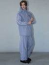 Dook Snow Track Stripe Snowboardjacke und -hose für Herren – Schneeanzug