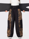 Wild Motion Damen-Schneehose mit reflektierendem Farbblock-Design und extra weitem Schnitt