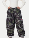 Techline Damen-Skihose mit strapazierfähigem Stretch-Cargo-Design – Baggy Freestyle Passform