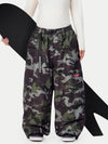 Techline Damen-Skihose mit strapazierfähigem Stretch-Cargo-Design – Baggy Freestyle Passform