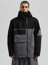 Gsou Snow Terrain Flow FlexZip Hybrid Cargo Snowboardjacke für Herren