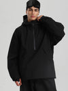 Gsou Snow Herren-Snowboardjacke im urbanen Stil, Pullover-Anorak