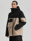Gsou Snow Terrain Flow FlexZip Hybrid Cargo Snowboardjacke für Herren
