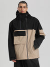 Gsou Snow Terrain Flow FlexZip Hybrid Cargo Snowboardjacke für Herren