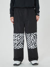 Swaggy Damen-Cargo-Schneehose mit reflektierenden Knie-Einsätzen