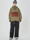 Damen-Mountain-Freerider-Freestyle-Snowboardanzug, Baggy-Snowboardanzug