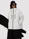 UrbanCraft Street Utility Freestyle Schneejacke für Herren – Reflektierende Kapuze & Arbeitskleidungsdesign
