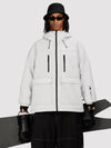 UrbanCraft Street Utility Freestyle Schneejacke für Herren – Reflektierende Kapuze & Arbeitskleidungsdesign