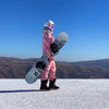 Doorek Superb Damen-Einteiler-Skianzug in Pink, Winter-Schneeanzug