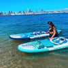 California Breeze 10'6'' aufblasbares Stand-Up-Paddle-Board mit Zubehör