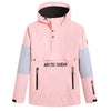 Damen Mountain Challenger Half-Zip Anorak-Schneejacke