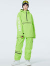 WinterPeak SnowGuard Anorak-Schneeanzüge für Damen mit halbem Reißverschluss