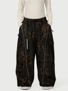 Wild Motion Damen-Schneehose mit reflektierenden Cargotaschen und extra weitem Schnitt