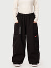 Techline Damen-Skihose mit strapazierfähigem Stretch-Cargo-Design – Baggy Freestyle Passform