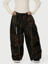 Wild Motion Damen-Schneehose mit reflektierenden Cargotaschen und extra weitem Schnitt