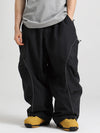 Gsou Snow Herren-Schneehose mit reflektierenden Kanten und weitem Sitz