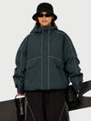 UrbanCraft Damen-Schneejacke mit reflektierenden Elementen – Workwear Street Fit