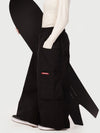 Techline Damen-Skihose mit strapazierfähigem Stretch-Cargo-Design – Baggy Freestyle Passform