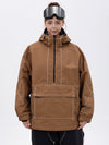 Damen-Snowboardjacke Mountain Vibe Streetstorm Pullover Camo – Ganzjahresjacke