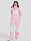 Damen Rabbit Snow Freestyle Mountain Discover Snowboardhose Ski-Latzhose