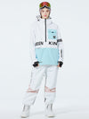 Mountain Peak SnowGuard Schneeanzüge für Damen mit halbem Reißverschluss und Anorak