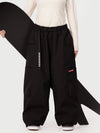 Techline Damen-Skihose mit strapazierfähigem Stretch-Cargo-Design – Baggy Freestyle Passform