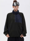 Damen-Abenteuerpullover aus Kunst-Sherpa-Fleece, warm und bergtauglich