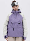 Damen Mountain Freestyle Cargo Pocket Bomber Camo Snowboardjacke