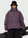 UrbanCraft Damen-Schneejacke mit reflektierenden Elementen – Workwear Street Fit