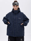 Damen-Allwetter-Schneejacke „Mountain Chill“ mit Reflektoren – Ideal zum Nachtskifahren und Snowboarden