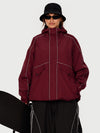 UrbanCraft Damen-Schneejacke mit reflektierenden Elementen – Workwear Street Fit