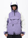 Herren Mountain Freestyle Cargo Pocket Pullover Bomber Snowboardjacke
