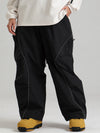 Gsou Snow Damen-Schneehose mit reflektierenden Details und Leuchtkante
