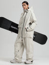 Gsou Snow Terrain Flow FlexZip Hybrid Cargo Snowboardanzüge für Damen